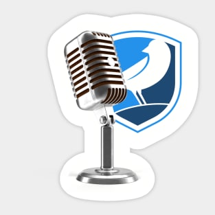 Blue Canary Podcast Sticker